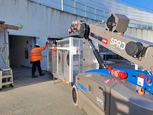 Mise en place de CTA chez Océanopolis en sous-sol